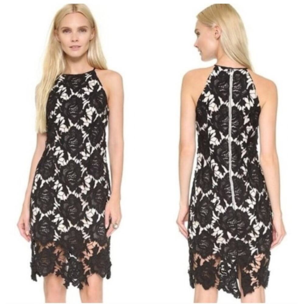 Keepsake The Label True Love Black Lace Dress